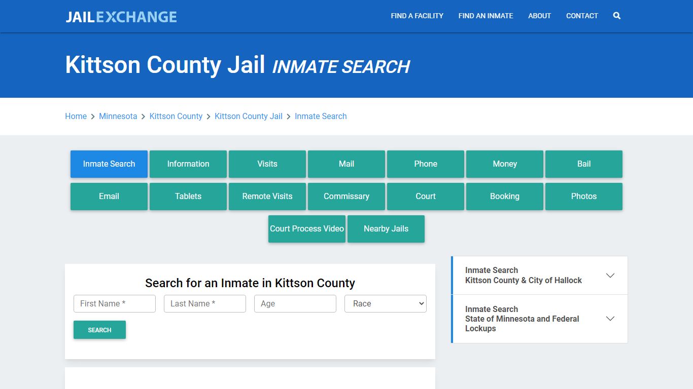 Kittson County Jail, MN Inmate Search: Roster & Mugshots