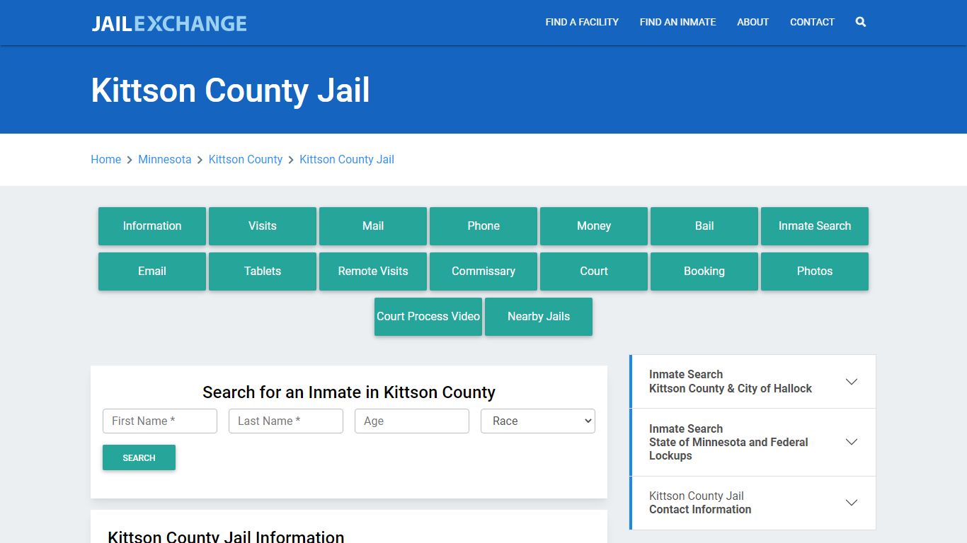 Kittson County Jail Roster Lookup, MN, Inmate Search