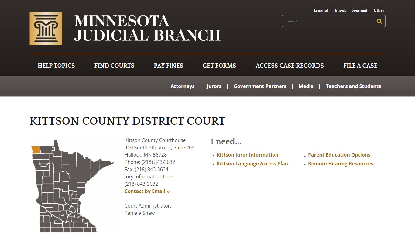 Kittson County District Court - Minnesota Judicial Branch